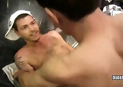 Tucking my boner up his rump