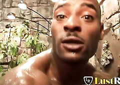 Giant ebony booty black chick rides hard ebony weenie