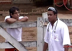 Twink Cowboy Gets Pounded By A Big Cock Until He