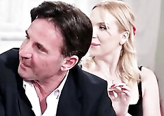 Playful Christmas Party Turns Into A Festive double penetration Screw Frenzy For Novella Night And Vera Jarw GP3362