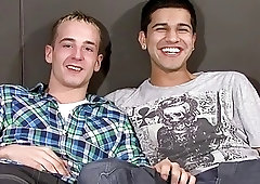 Young men make out with a passion before fucking hardcore