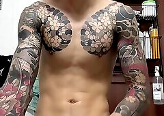 Tele - 組合肉男友Leeo Jacking off