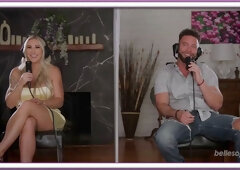 Blondie beefy Goddess Brianna coppage gets pounded by hot Seth Gamble