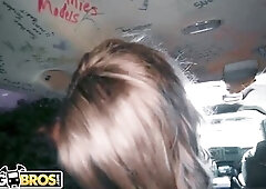 BANGBROS - Stacked Ebony Honey Zoey Sinn Riding Knob Like A Champ On The Fuck Bus