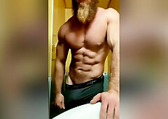 Good Morning Hot Guy Masturbation, Fast Cum