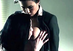 Border control Officer tempted by Horny Cutie