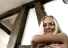 hardcore golden-haired teen 18yo tiny melons knob riding deutsch german Golden-haired Schuechtern doch dann geht Sie ab