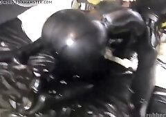 Latex Catsuit Sex - Screwing Youthful Excited Rubberdoll