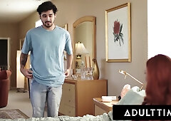 Redhead STEPMOM Mary McCray says - OMG, is that your DICK PIC?!