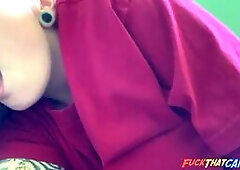 Orgasm with Hitachi Sex Toy