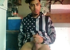 Penis masturbation, older young, small cock