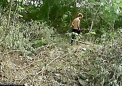 Cute Asian Boy OutDoor