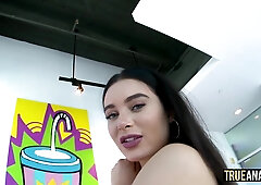 Mike Adriano And Lana Rhoades - Close Up Booty-to-mouth