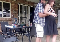 Cant Believe I Just Fucked My Stepmom In The Backyard