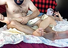 Massage rooms, hairy creampie, hairy mature
