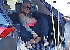 Real couple homemade, real couple, public