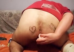 !!WOWW!! FTM deep farting rectal orgasms