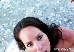 German cumshot compilation