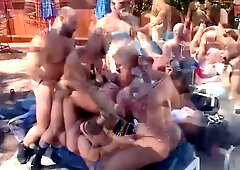 Palm Springs Pool Orgy