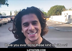 First-timer Long Haired Jock Latino Orgy With Filmmaker For Cash