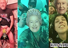 Rough Raw Gritty Footage 3 Lads Cumming Full On House Party