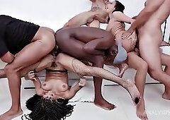 Mih Ninfetinhas Big Butt Jiggles As Vitoria Beatriz Fists Her Tight Ass With Deep Anal Th