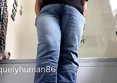Held My Morning Pee As Long As I Could And Desperately Wet My Jeans