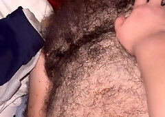 Unshaved Parent Pops Inwards Me