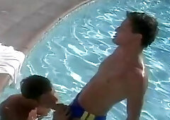 Falcon Studios: Poolside Fuck: Peter & Spike