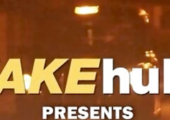 Public Agent Hawt party chick screwed by the lake by stranger