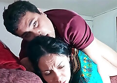 Indian Stepmother Shares Bed With Her Stepson And They End Up Fucking