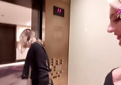 Kathryn Mae And Sammm Next Door In My Best Friend Kathryn And I Share My Husbands Cock In Vegas Hotel Threesome