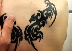 Saggy but completely natural body of two times mum. Have A Fun watching all her intimate parts. Melons (32B) booty, legs, snatch and face. This Babe i