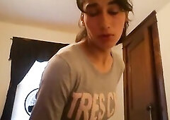 Jasmine Undresses, Plays, and Cums