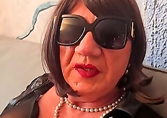 Crossdresser anal exhibition