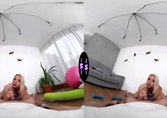 Caroline marian ditches her workout to rail her boyfriends hard rod instead - teenmegaworld