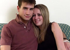 Cassie the cute cunt gets fucked all over the bed