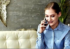 Photographer FREEZES TIME And Bangs Hawt Businesswoman Tiffany Tatum