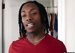 Black lesbos Ameena Green and Destiny Mira lets their BBC ally to join