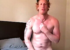 filling my jock with cum and eating it
