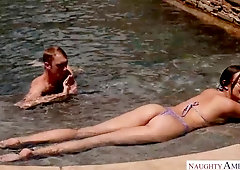 Sweet chick Blair Williams is enjoying his massive dick so much