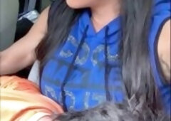 Mesmerizing tbabe Venus Lux has her throbbing cock sucked by a hiker before she drills him from behind!