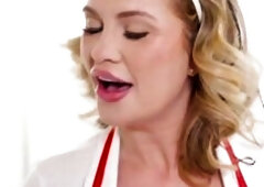 Nasty Nurse Andie Anderson Takes Her Patient's Hard Weenie