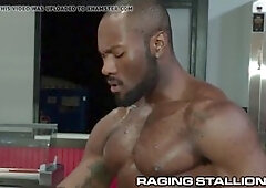 RagingStallion thick thick Meat sex at the Diner!
