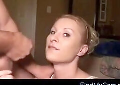 Pretty Amateur's Webcam Facial