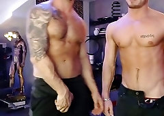 A behind-the-scenes look at a gay porn vid