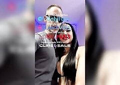 Ladyboy Gets a Mouthful of Cum (mobile)