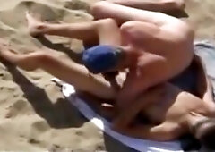 A - and his Boy at the Beach