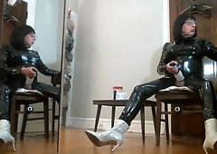 Latex & Booties  Rotating Toy