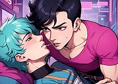 Sensual M4M roleplay with verbal dirty talk and intense oral pleasure by Ken Fluffer